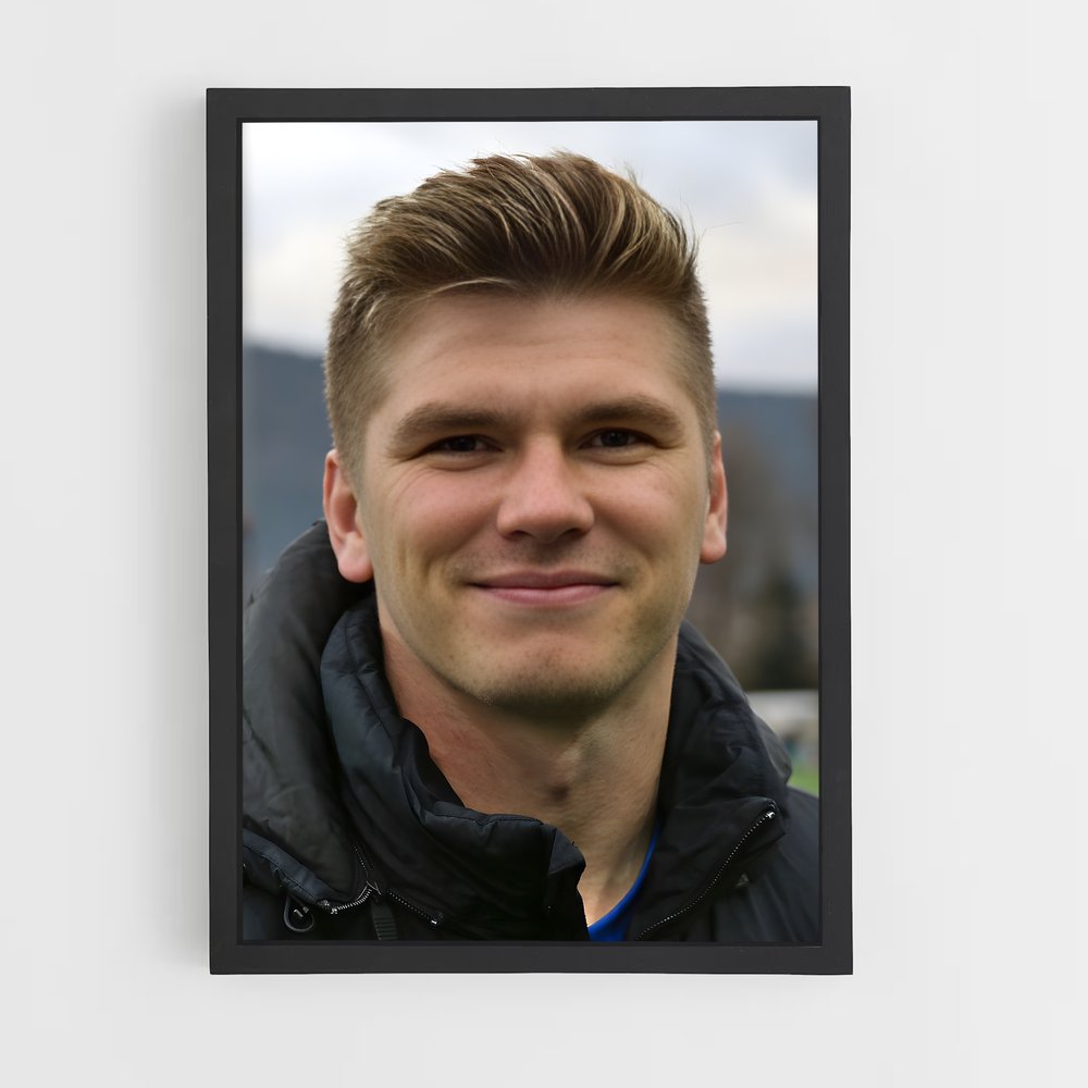 Poster Owen farrell impressionne – affiche Rugby (vue 2)